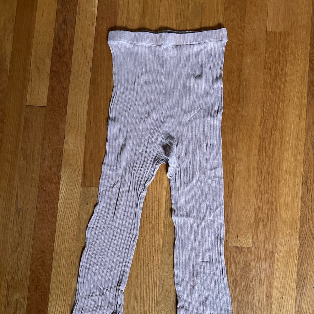 Rudy Jude Adult Pointelle Kick Flare - Gold - M